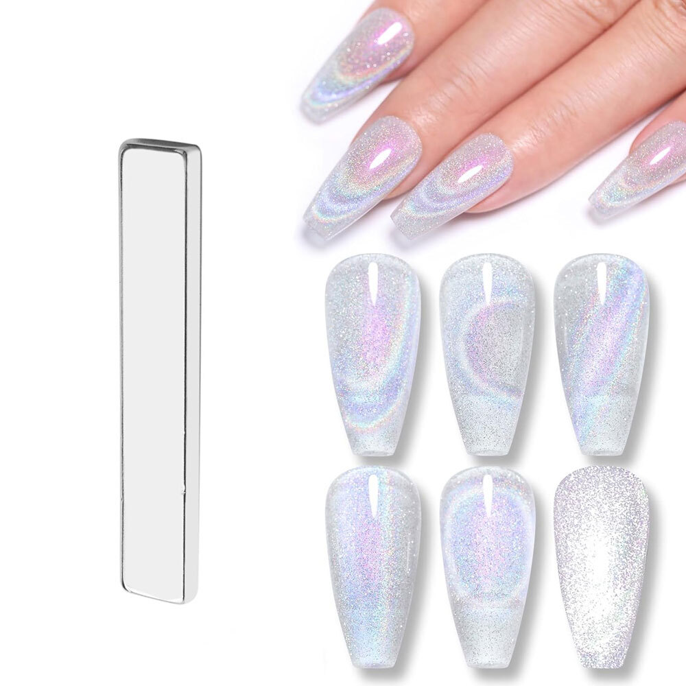 Nail Art Magnet Stick Cat Eyes Magnet for Nails Gel Polish 3D Line Strip Tool