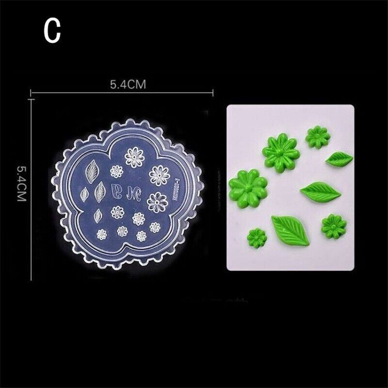 3D Nail Art Silicone Mold DIY Tools Stamper Carving Acrylic UV Gel Tips Stamping