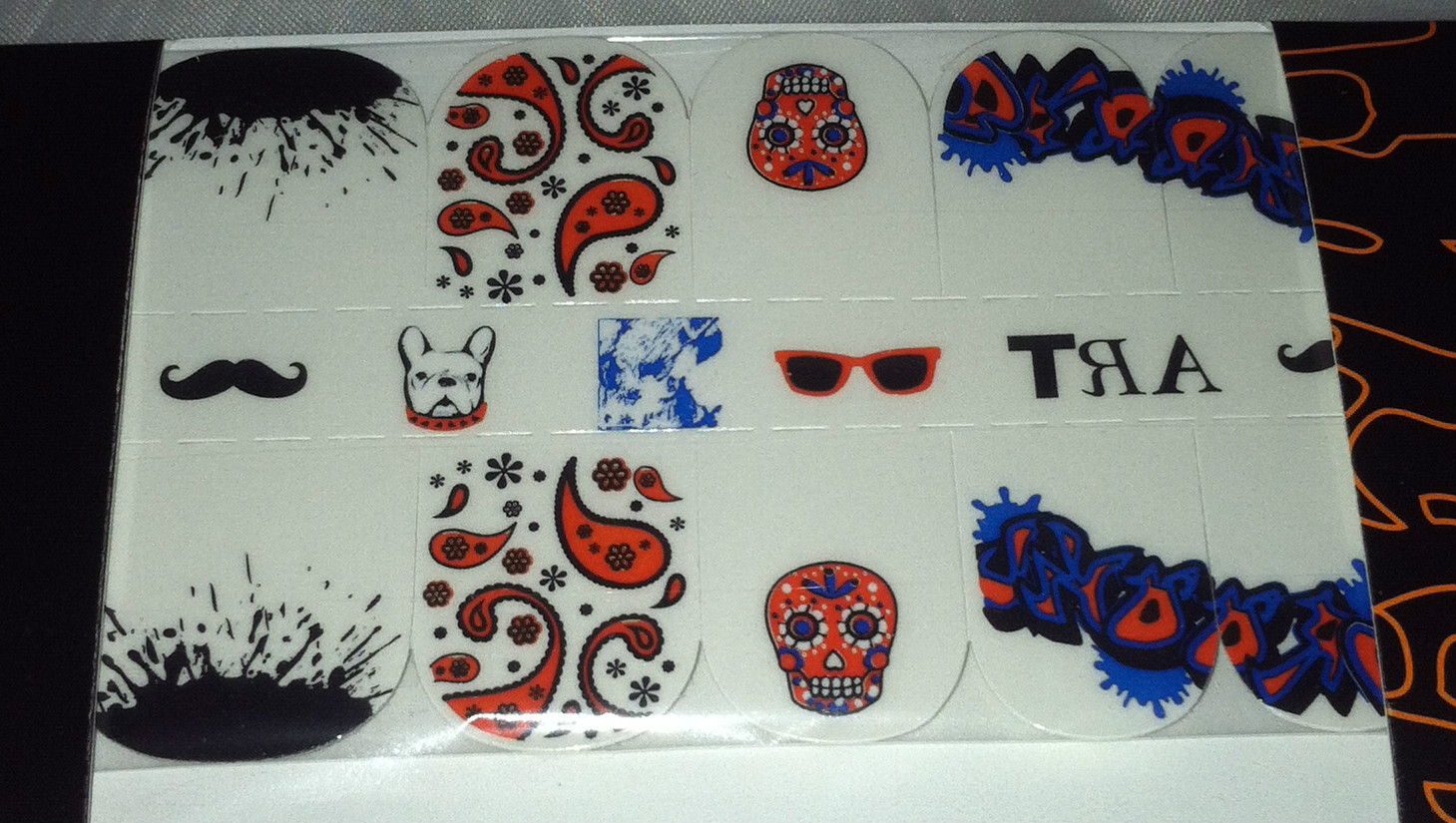 Maybelline Color Show Nail Stickers/Tattoos *40 LOWER EAST SIDE* Limited Edition
