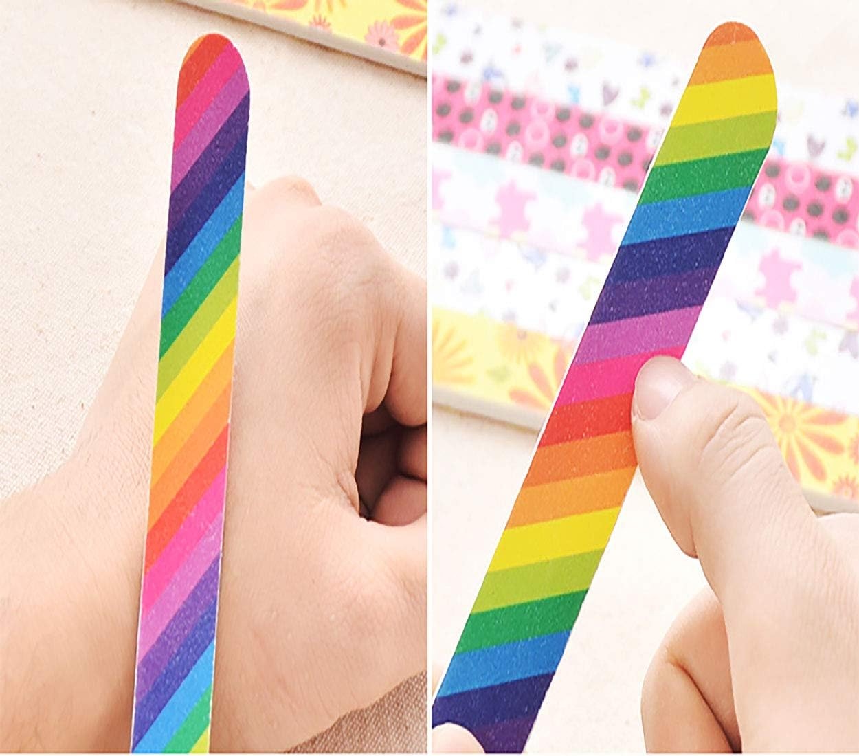 Nail File Profal Double Sided 100/180 Grit Nail Files Emery