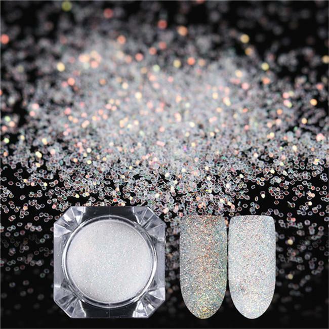 Magic Shell Nail Mermaid Glitter Powder Shining Ultra Thin Manicure Decoration