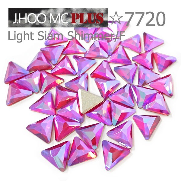 J.HOO Crystal 7720 Cosmic Flat Back Rhinestones 7.5mm Nail Art (10pcs)