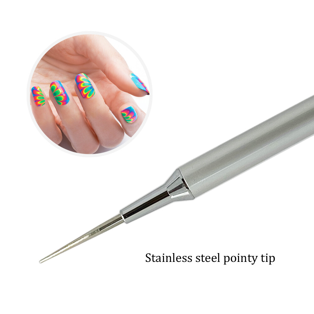 Winstonia Water Marble Tool for Watermarbling Nails Pattern Manicure Pointy Tip