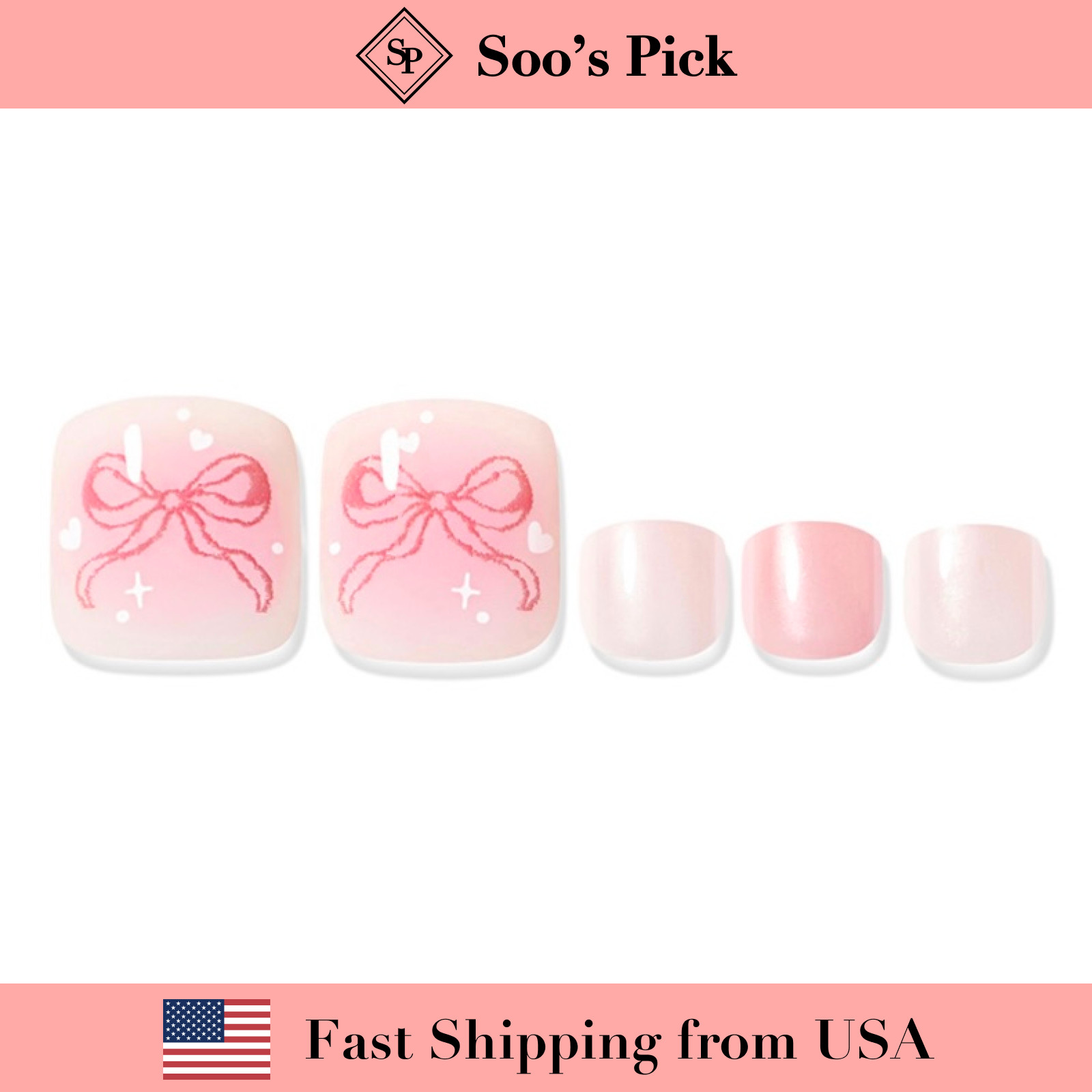 DASHING DIVA Magic Press Premium Series Pedi- Silky Ribbon ( 🇺🇸 US Seller)