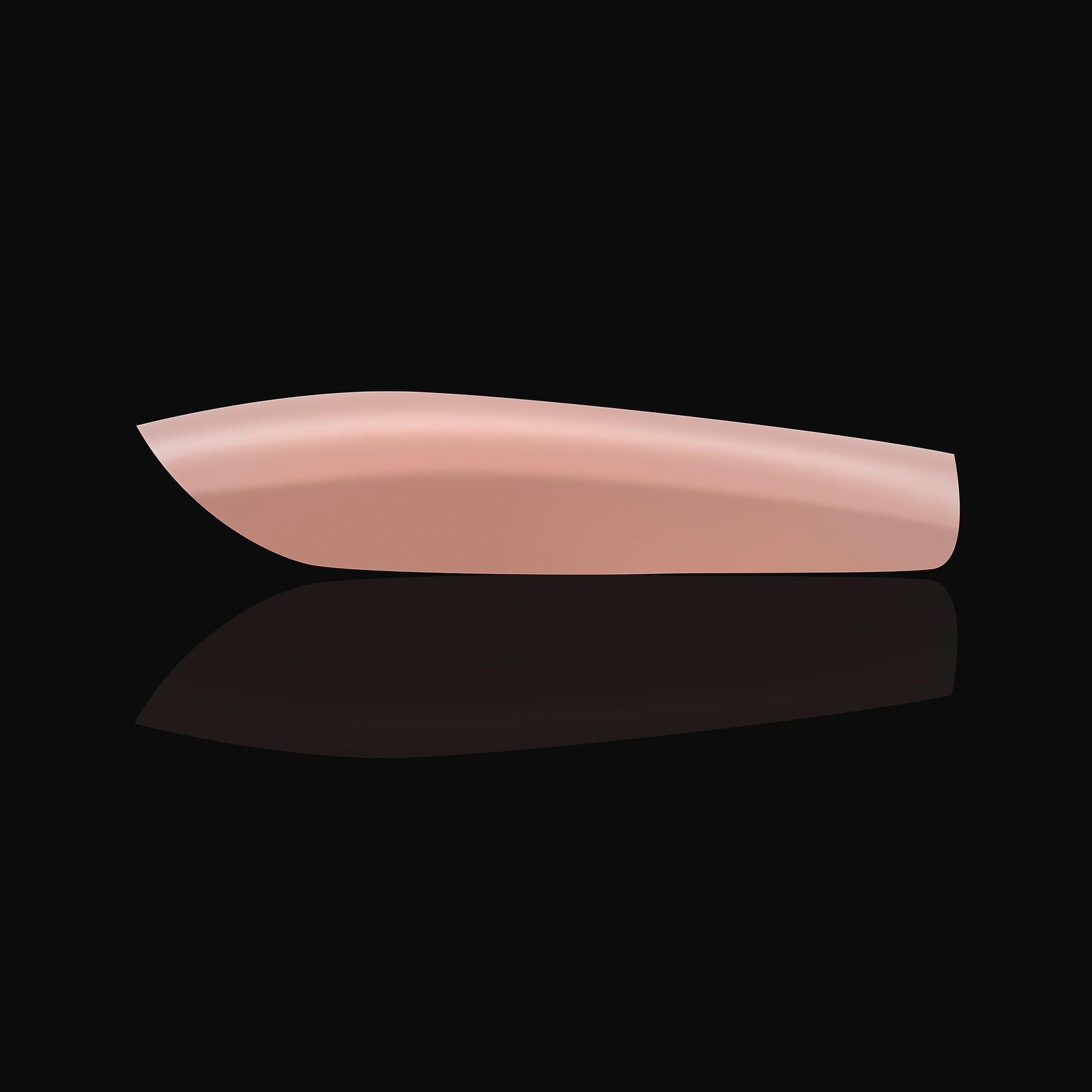 Natural Gel X Nail Tips 150 Pack Medium Square Tips In Neutrals Shades