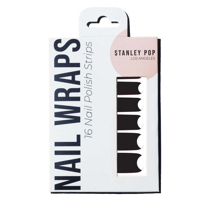 STANLEY POP LOS ANGELES Black Moon Nail Polish Wraps (Transparent)