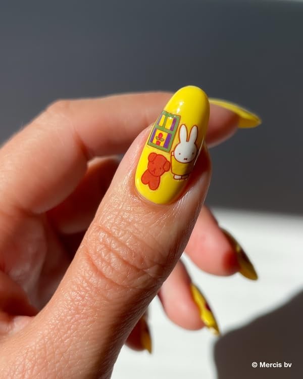 Miffy at Home -Super Thin & Easy-to-Apply Nail Art with The Cutest Designs