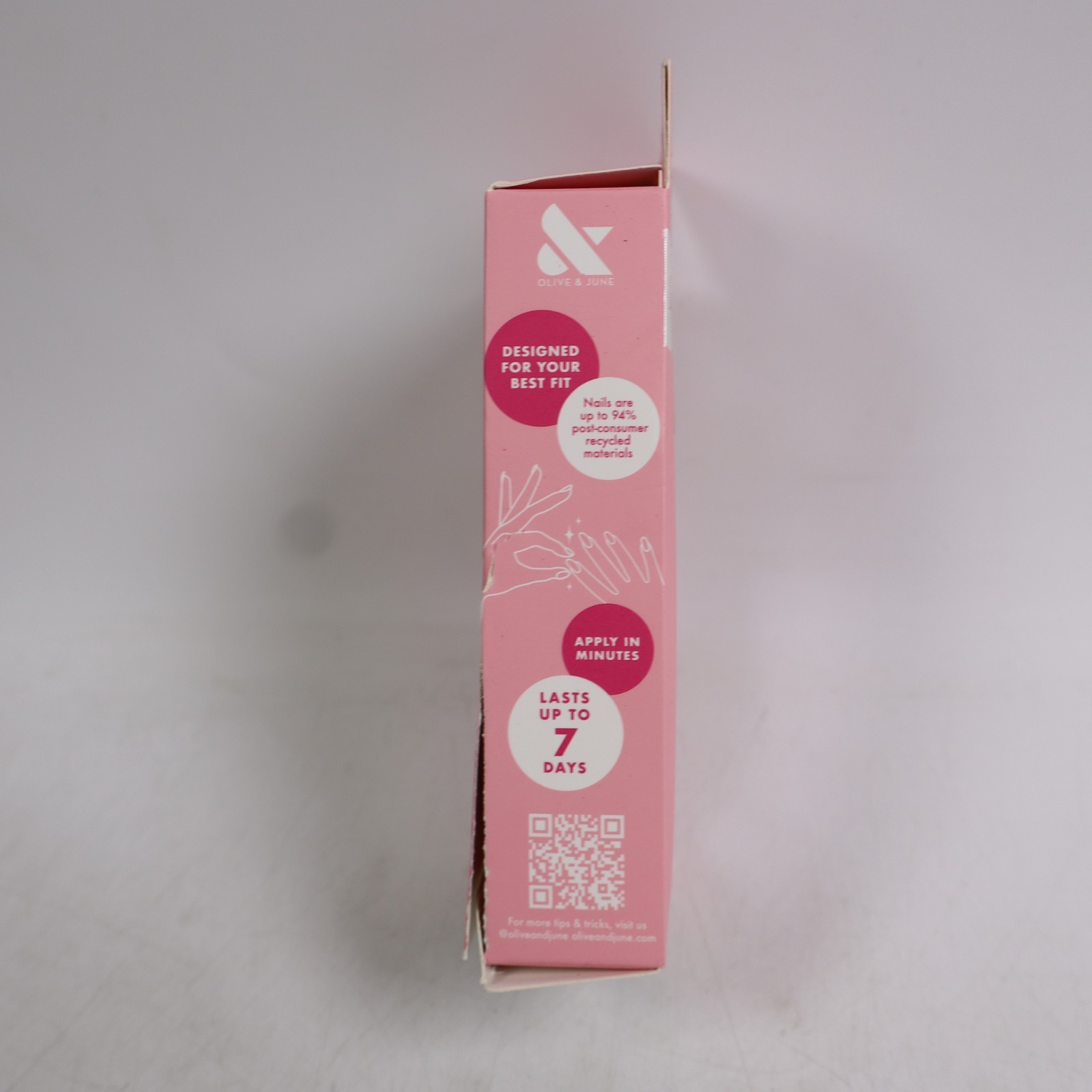 2 PACK Olive & June Effects Super Stick Mani Press On Nails, Shacket Velvet