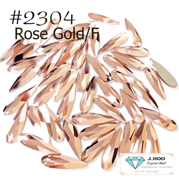 Swarovski 2304 Raindrop Flat Back 10*2.8mm(8pcs)