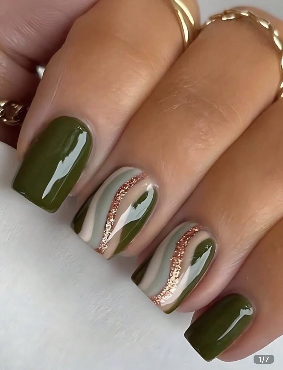 Custom Gel Press on Nails 20pc set Nails Design