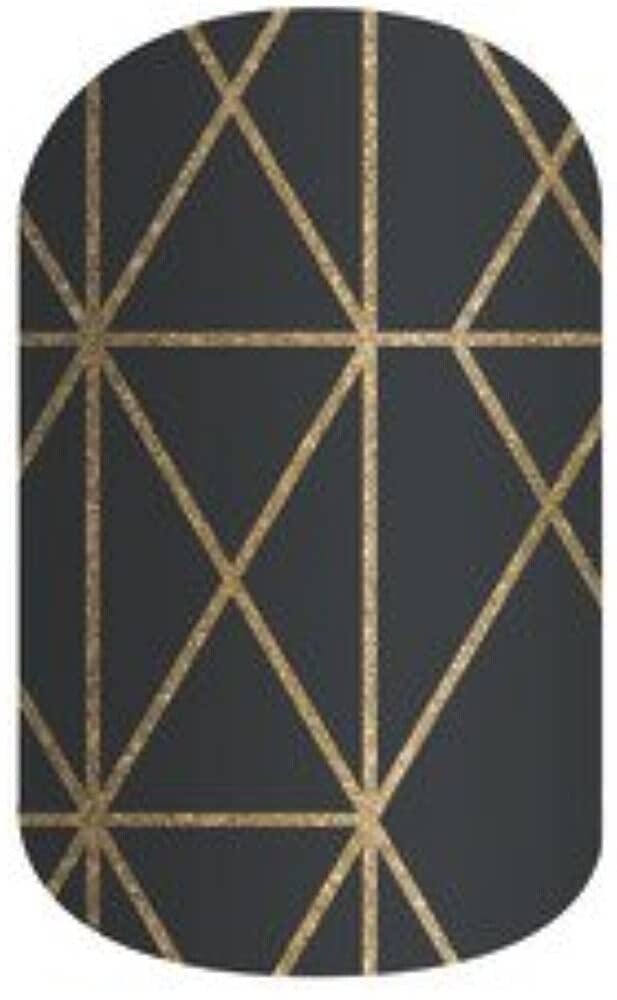 Half Sheet Jamberry Brooklyn Bridge Nail Wrap – Iconic and Artistic Nail Design!