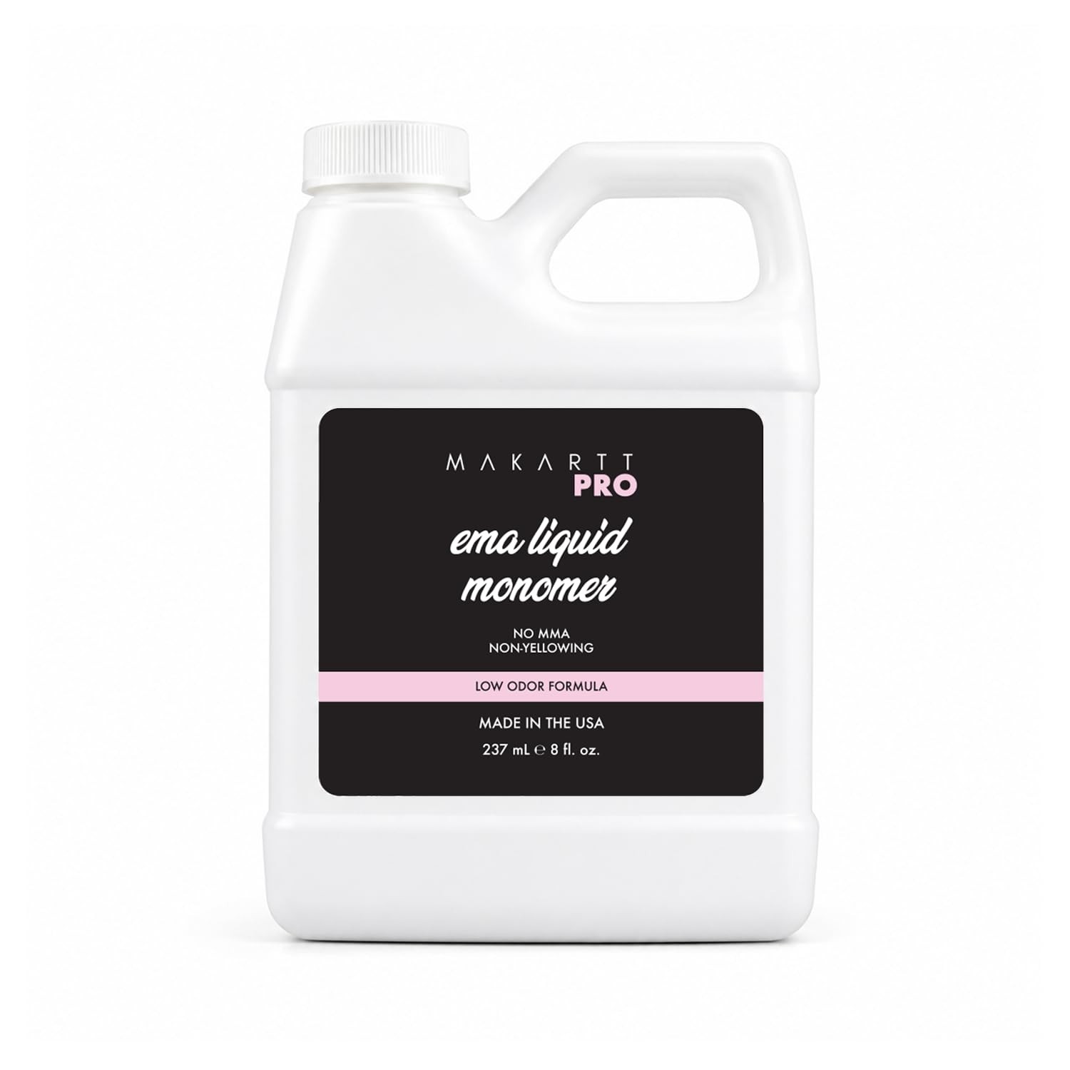 Low Odor MMA-Free Monomer, Non-Yellowing Acrylic Nail Supply for Beginners – 8 f