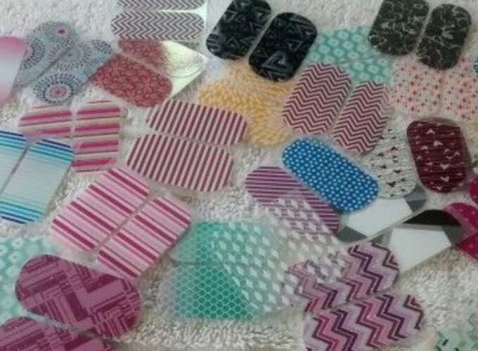 Jamberry Nail Pedicure 50 Packs 100 Wraps Pieces Assorted Mixed Lot New For Toes