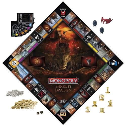 Monopoly House of the Dragon 2.48 inches x 11.496 inches, Not Applicable
