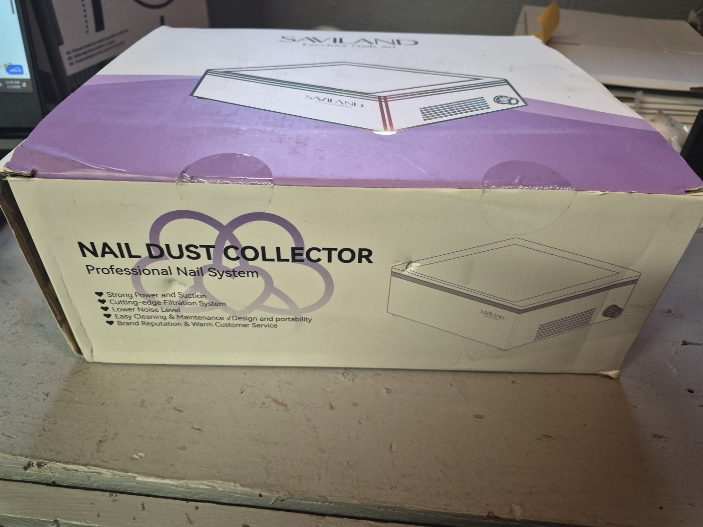 Saviland. Nail Dust Collector: Super Quiet Dust Collector Machine