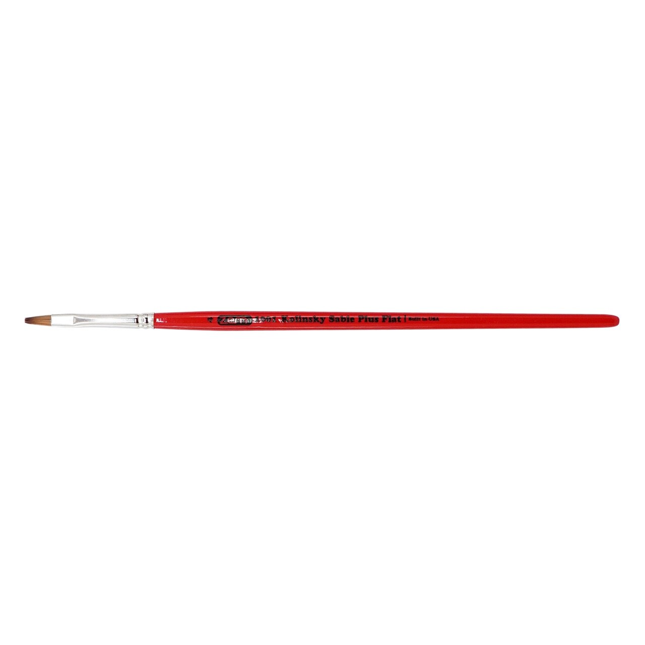 1001 Kolinsky Plus Sable + Synthetic Flat Artist Brush