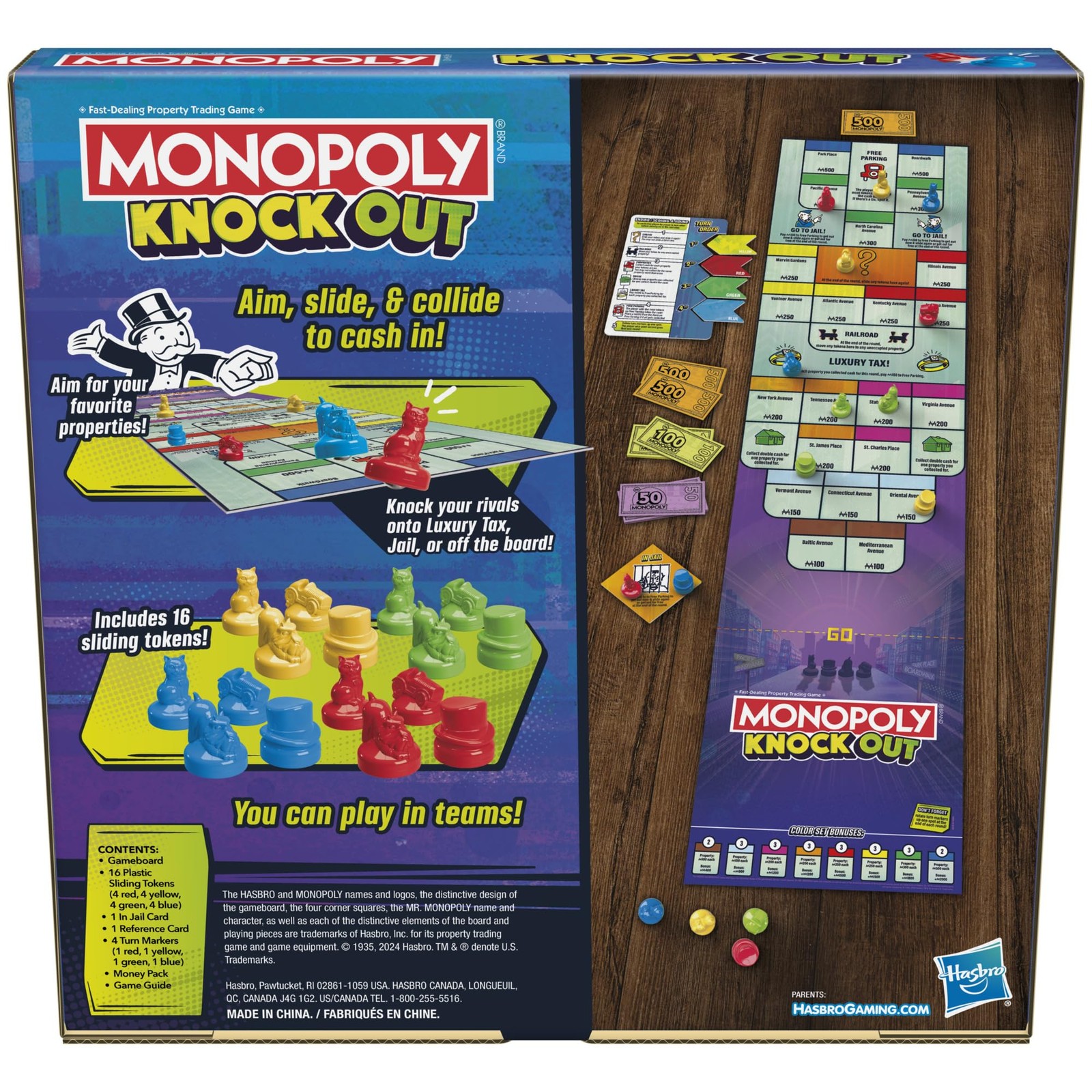 Monopoly Knockout Board Game | 2-8 Players | 20 Mins. Average | Quick-Playing…