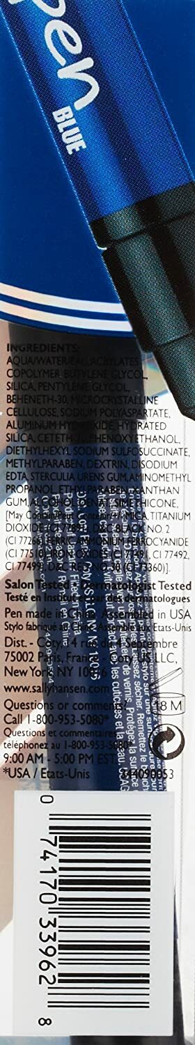 Sally Hansen Nail Art Pen 05 Blue Ships Free!! *Note