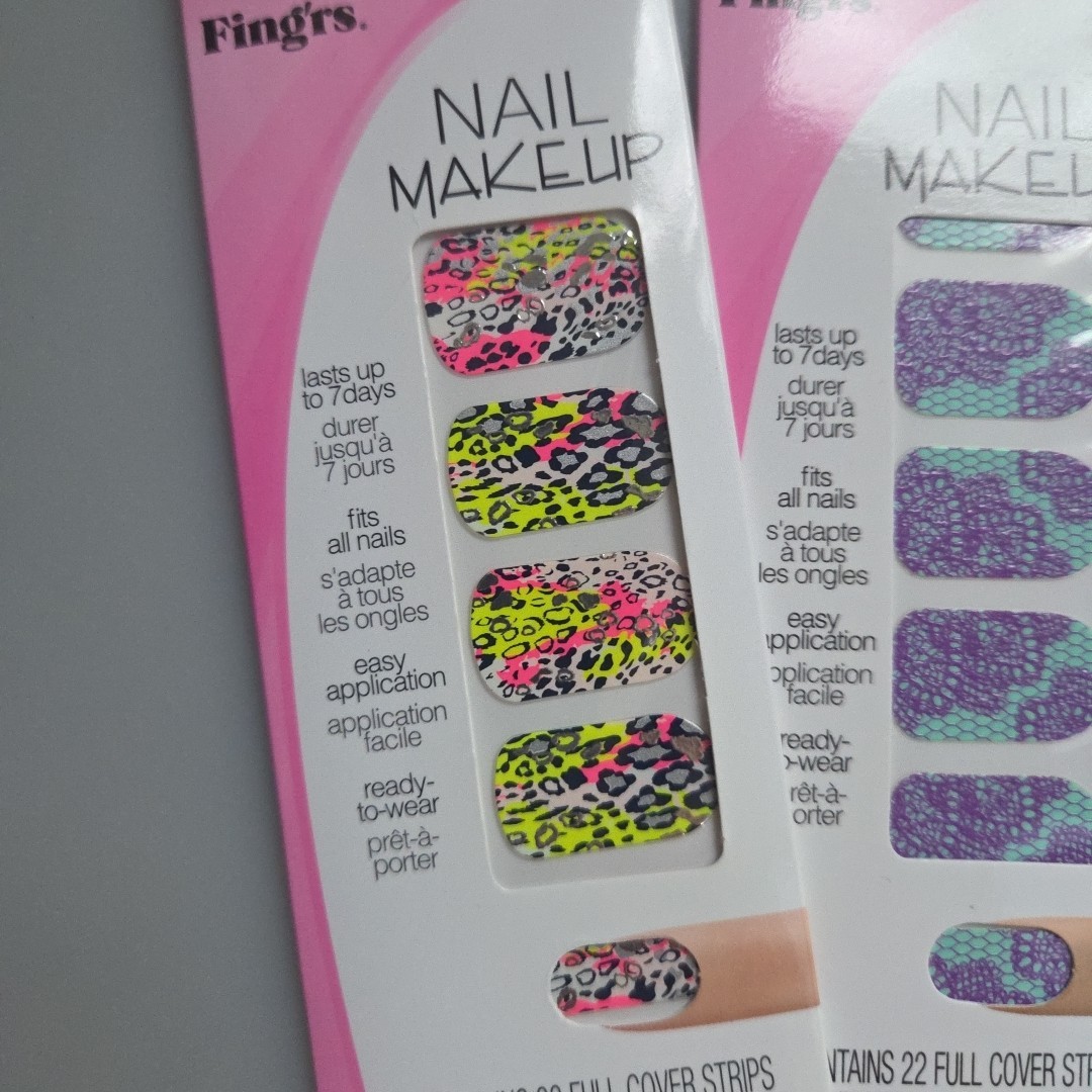FING’RS NEW Nail Art Stickers Sets for 3