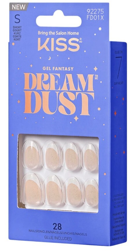 KISS Gel Fantasy Dream Dust, Glue On Nails ~ You Choose