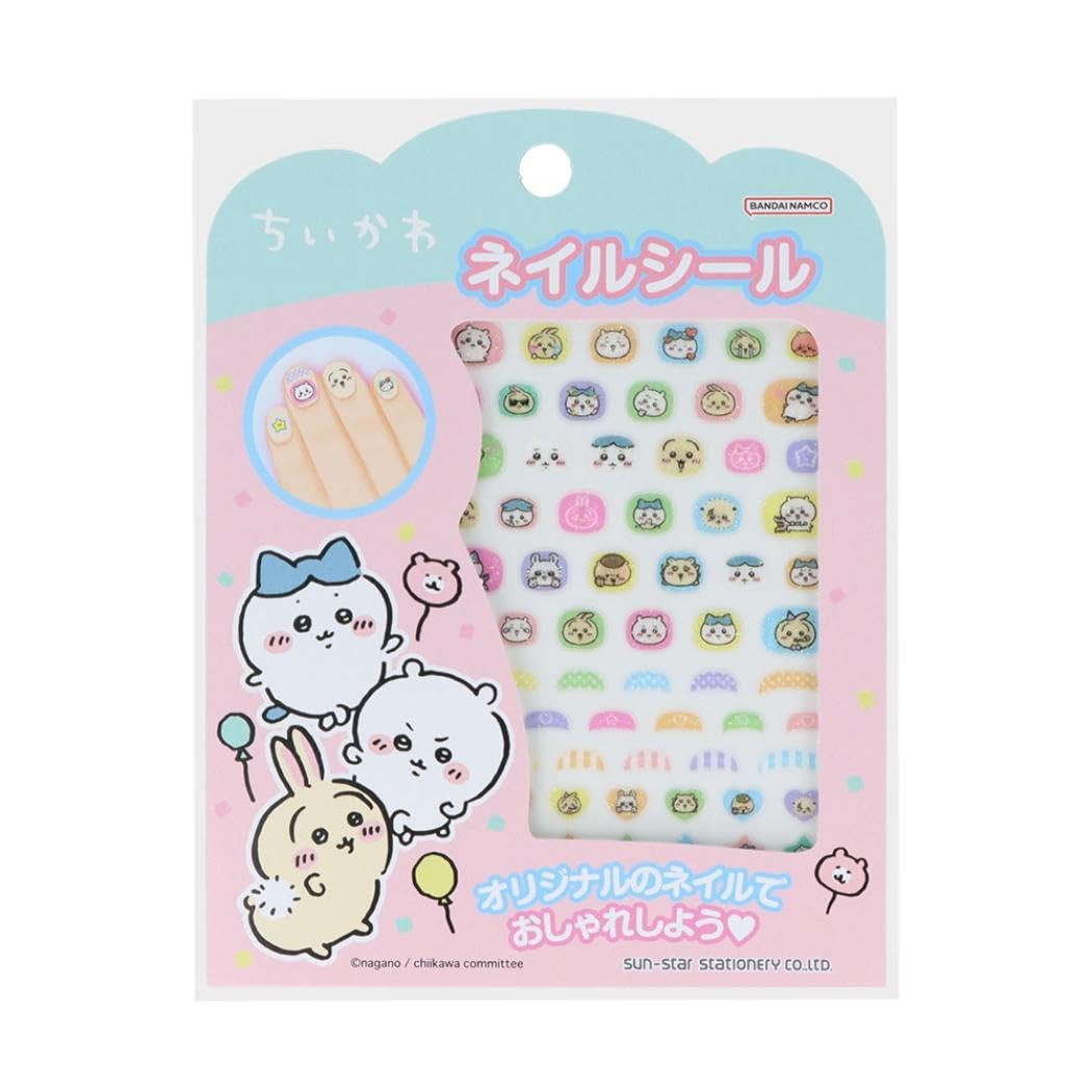 Sun-Star Stationery Chikawa Kids Cosmetics Nail Sticker
