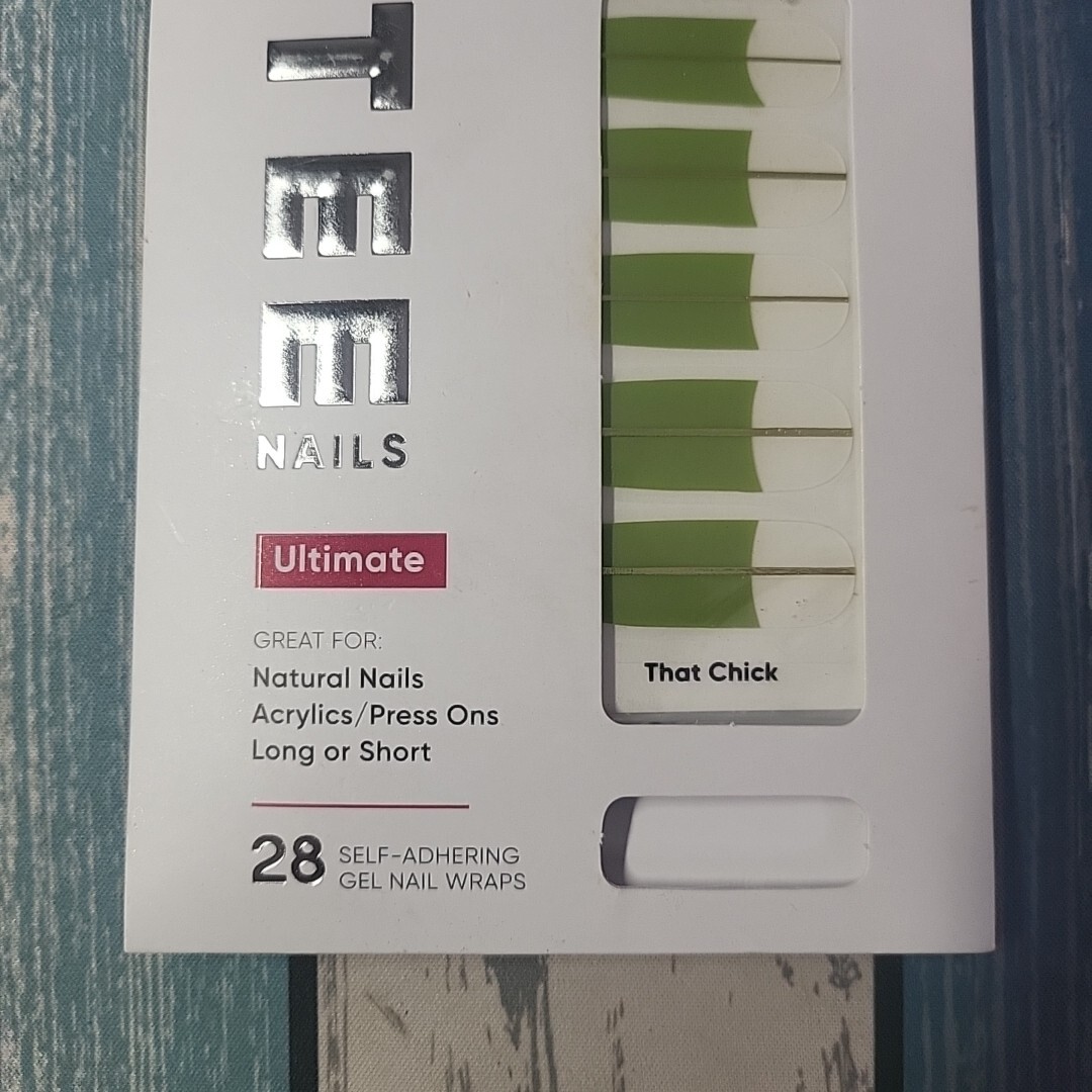 Kyutee Nails Peel Press Instant Gel Polish Manicure That Chick