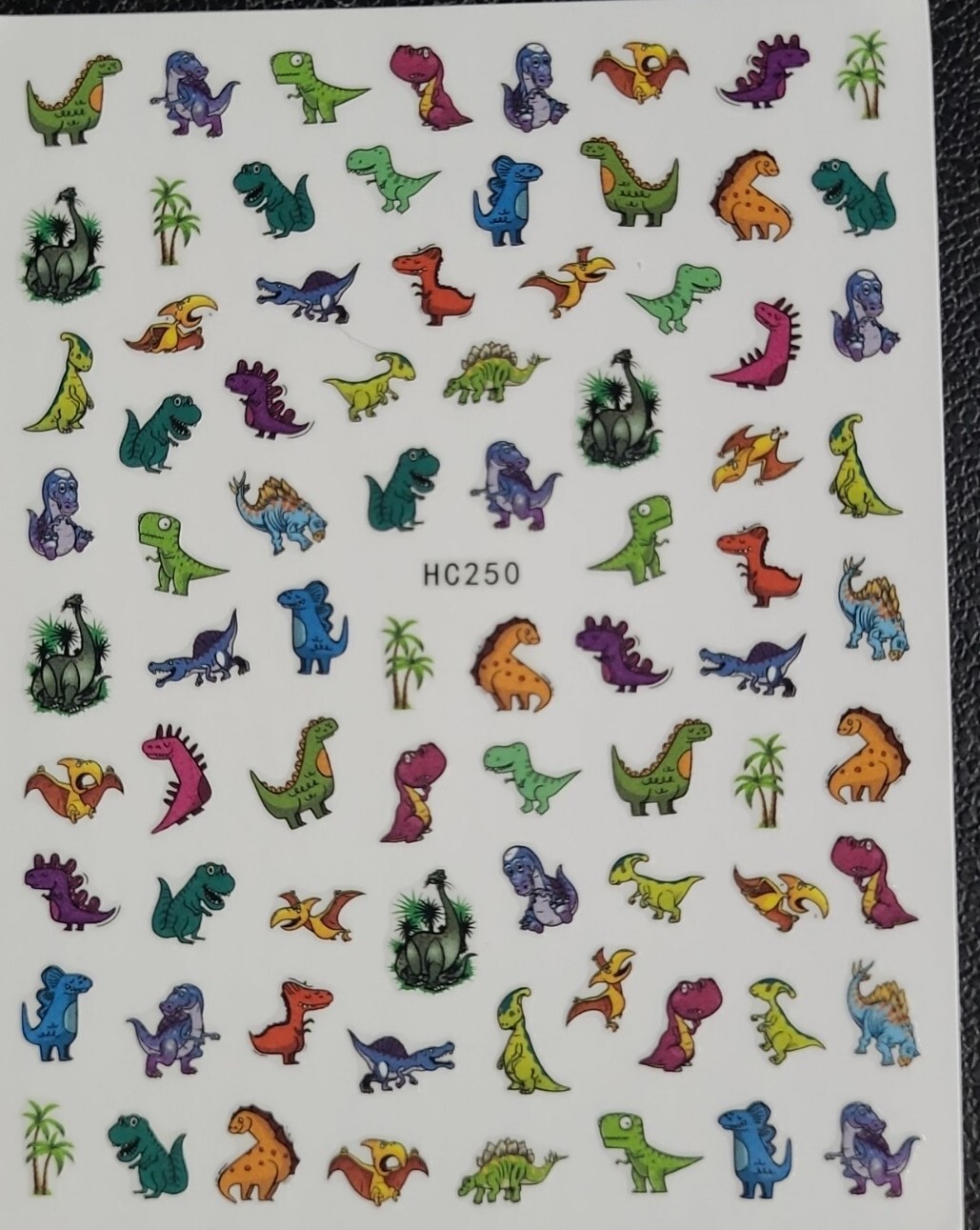 Dinosaurs Nail Sticker Decals