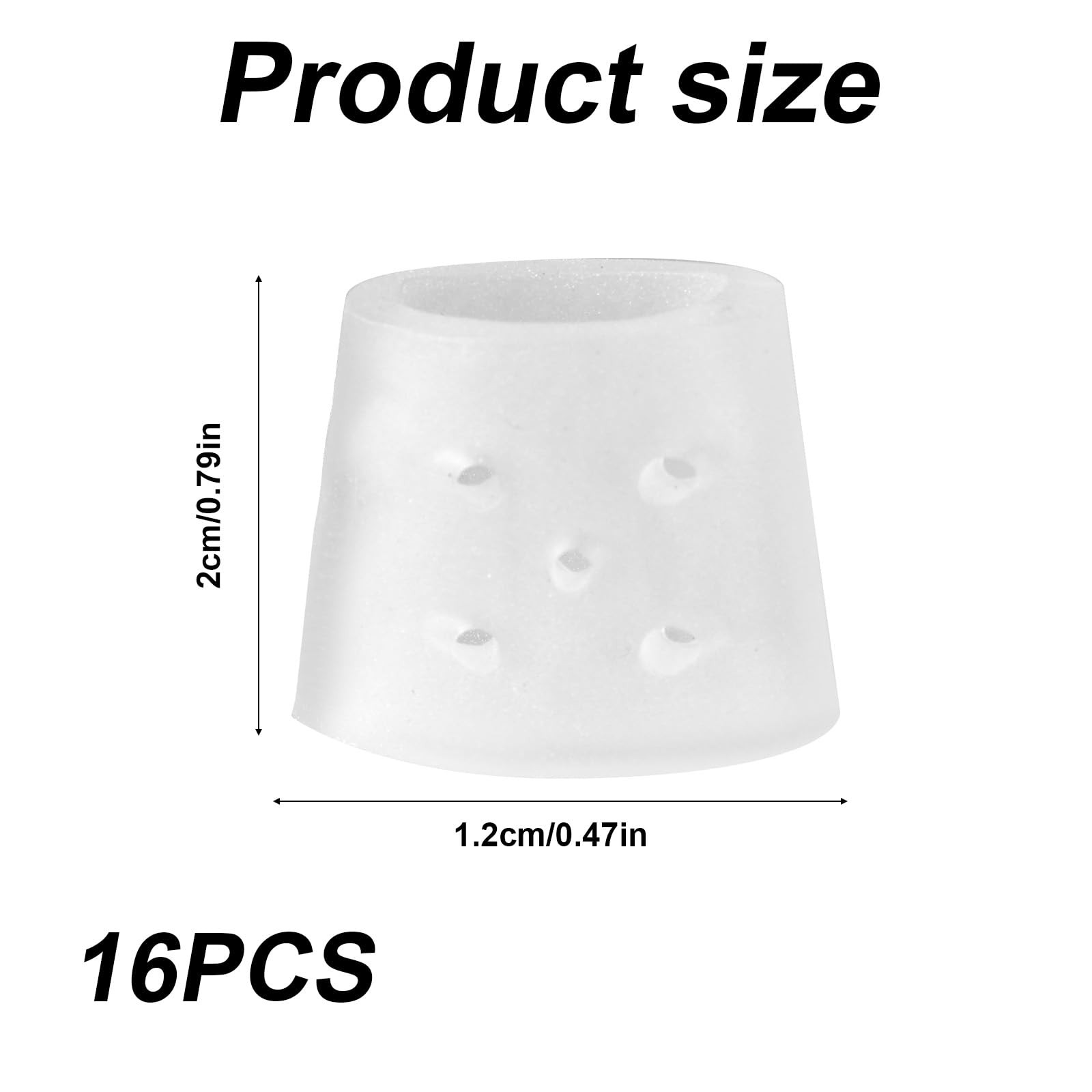 16pcs Finger Protection Sleeves, Premium Gelatin Finger Tips Wound Cover Prot…