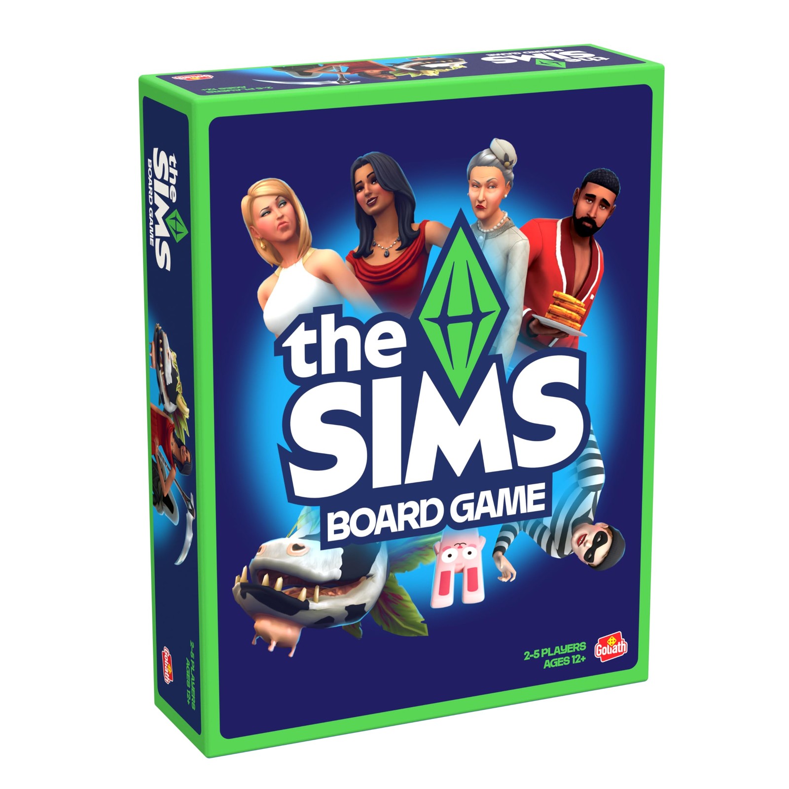 Goliath The Sims Board Game | Family 6.35cm x 20.32cm x 26.67cm, Multicolor