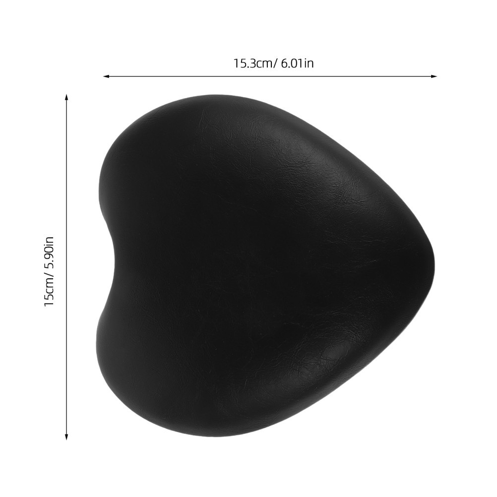 Nail Art Hand Rest Cushion Black Stable Structure for Precision Manicure