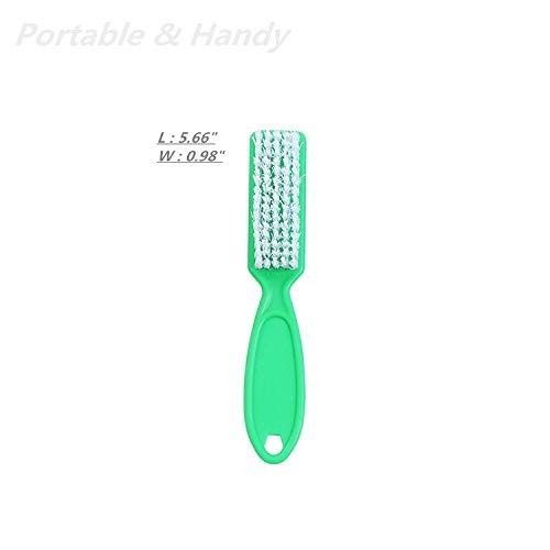 Multifunctional Nail Brush Set – 6 Pcs with Easy Grip and Hanging Design