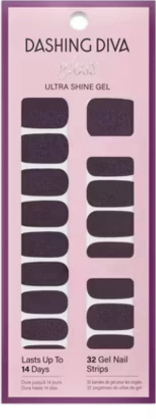 Dashing Diva FIG POP Ultra Shine Gel Palette 32 Nail Strips Manicure Kit NEW Box