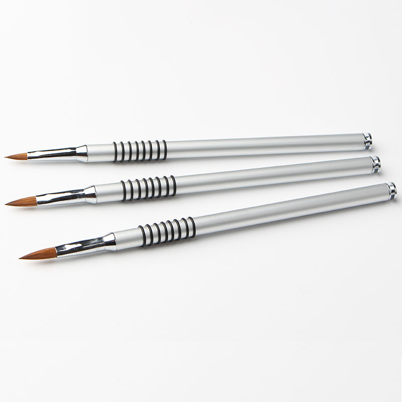 Nail Art Acrylic Brush Kolinsky Sable Designer 3D Gel Manicure Beauty Art Tools