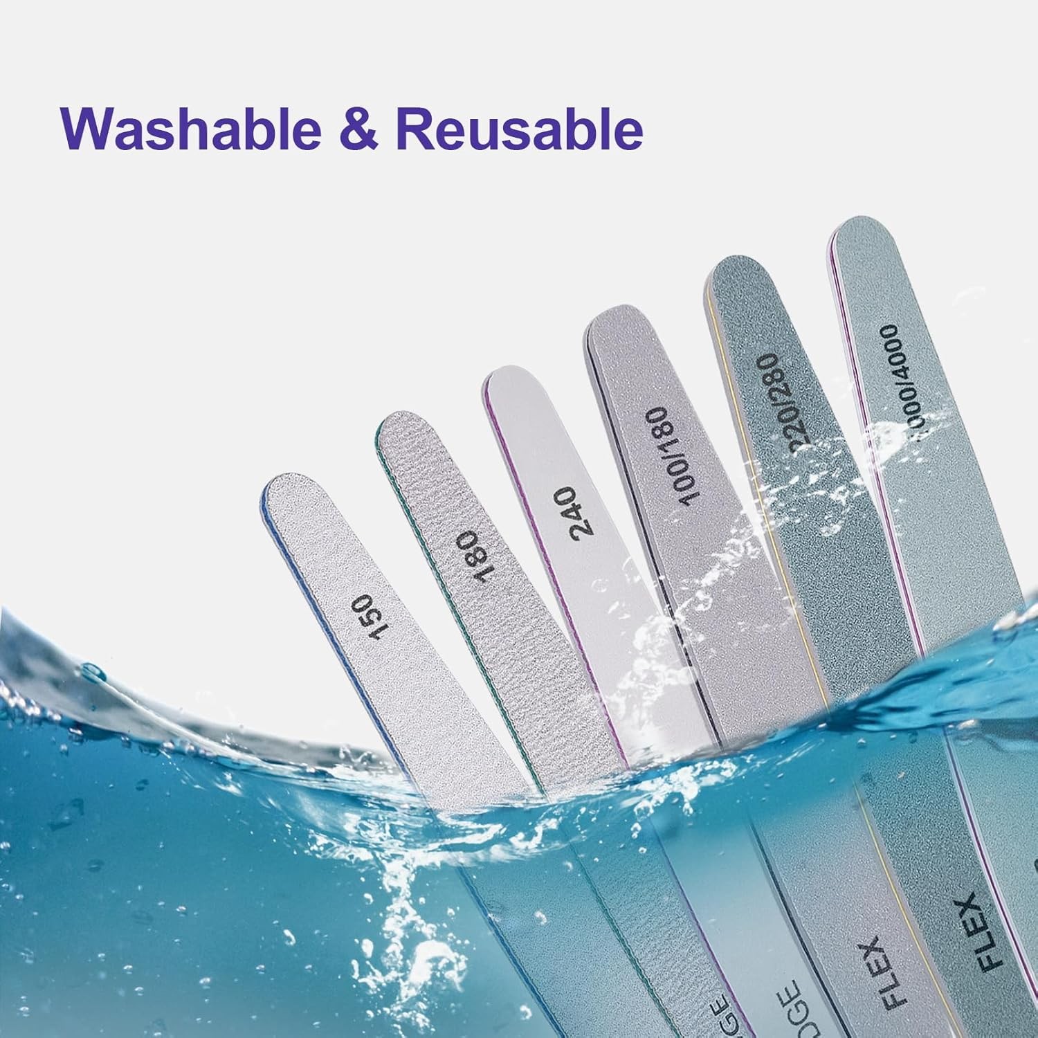 Nail File and Buffer Set, Profal Nail File Kit for Acrylic and