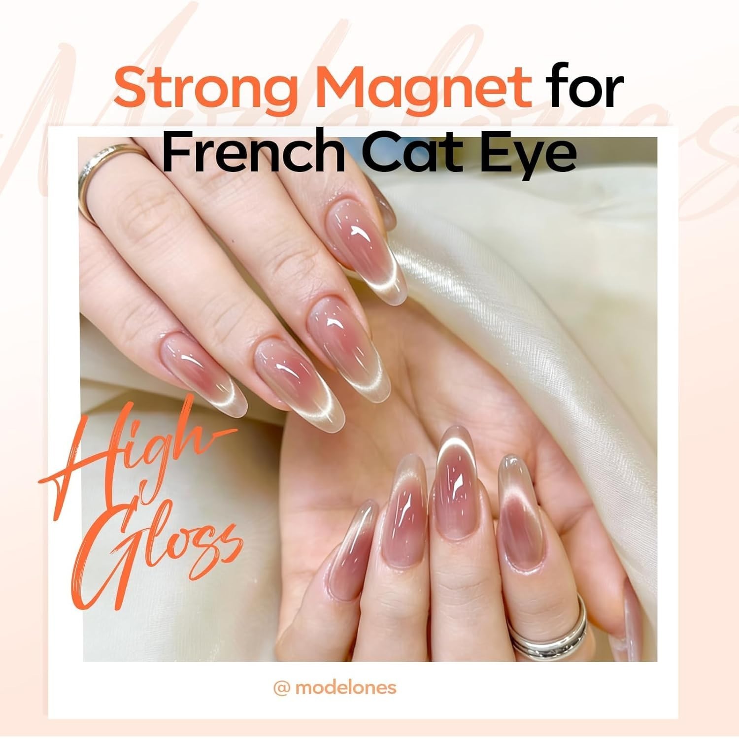 French Cat Eye Magnet Set, Scissor-Shaped Nail Magnet Tool, 2 IN One Cateye N…