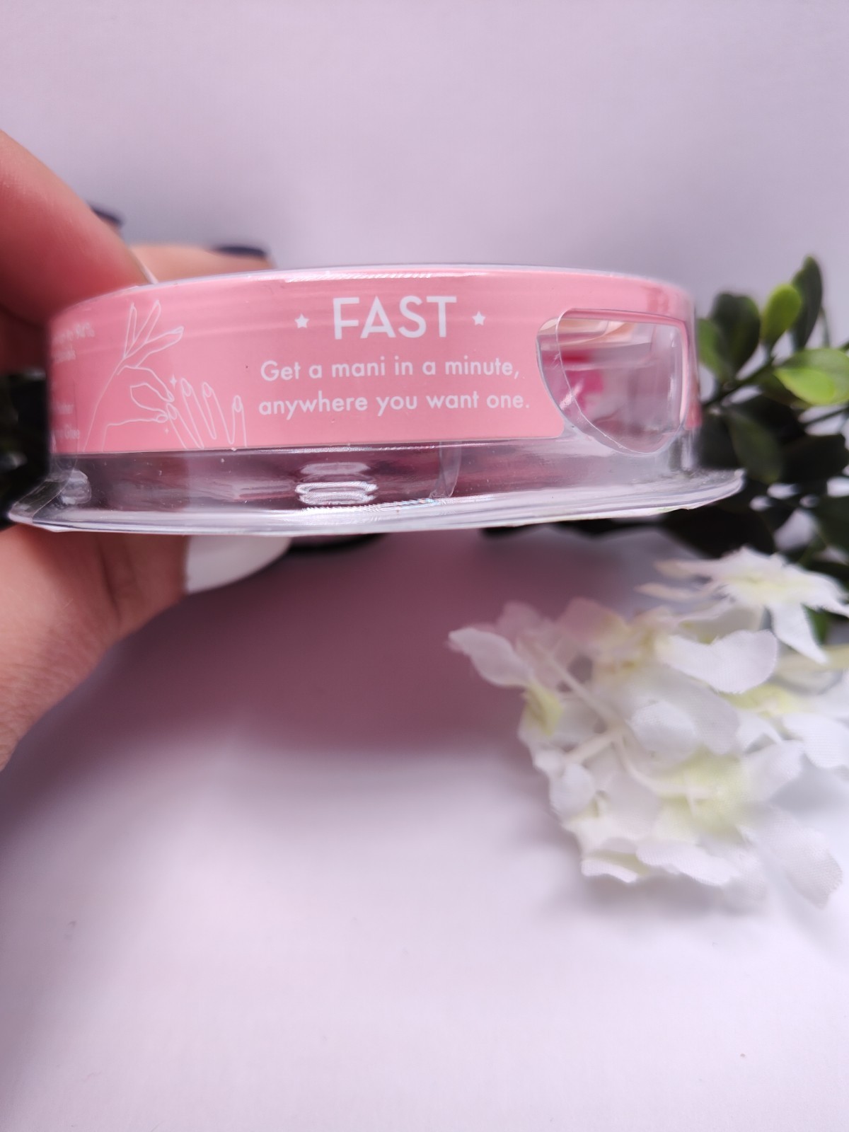 Olive & June press on nails Almond Medium Blush Aura 14day See Pictures Of Pckg