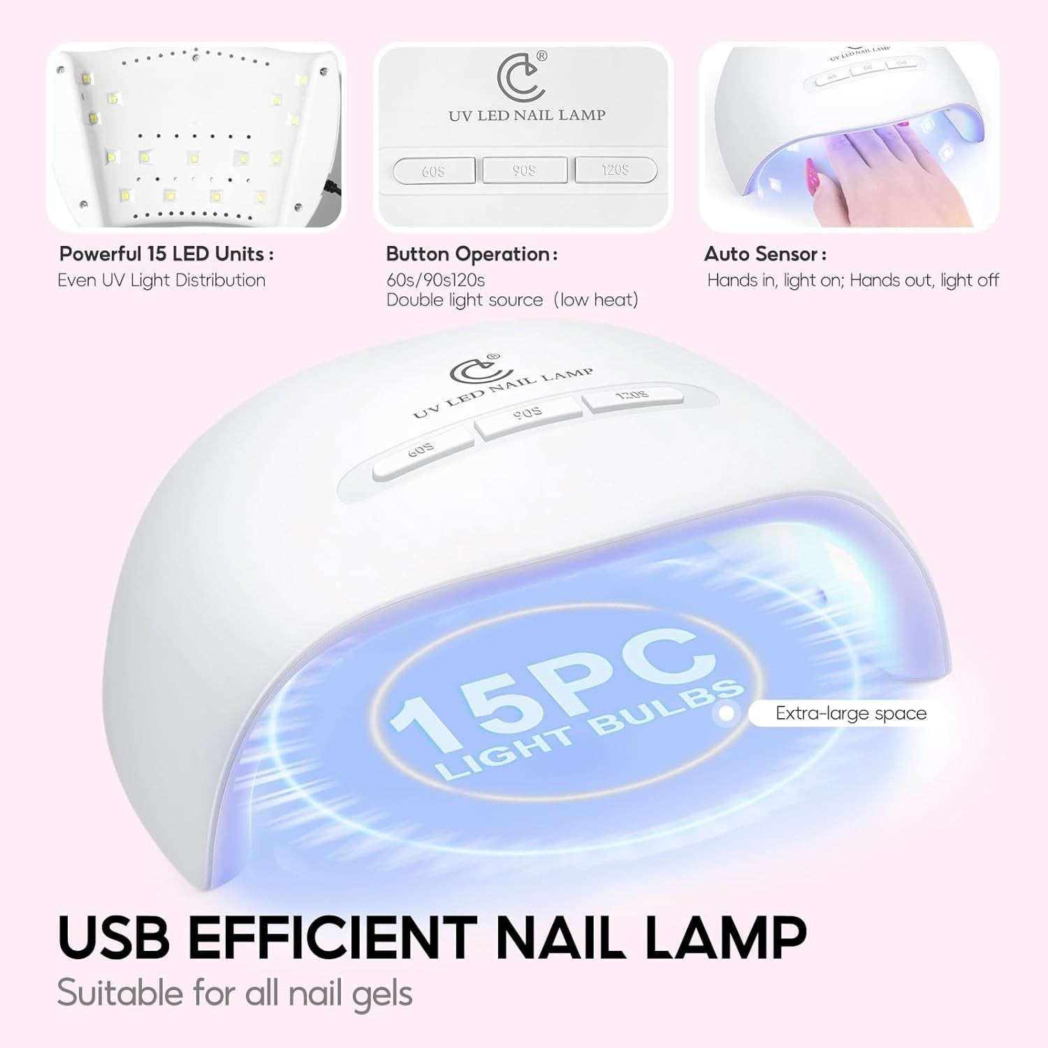 58PCS Acrylic Nail Kit for Beginners with Everything, 3 Colors Professional A…
