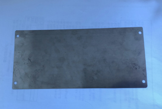 2 pcs 3.9″ X 8.4″ Pad Printing Stainless Steel Plate 0.3mm Thickness DIY board