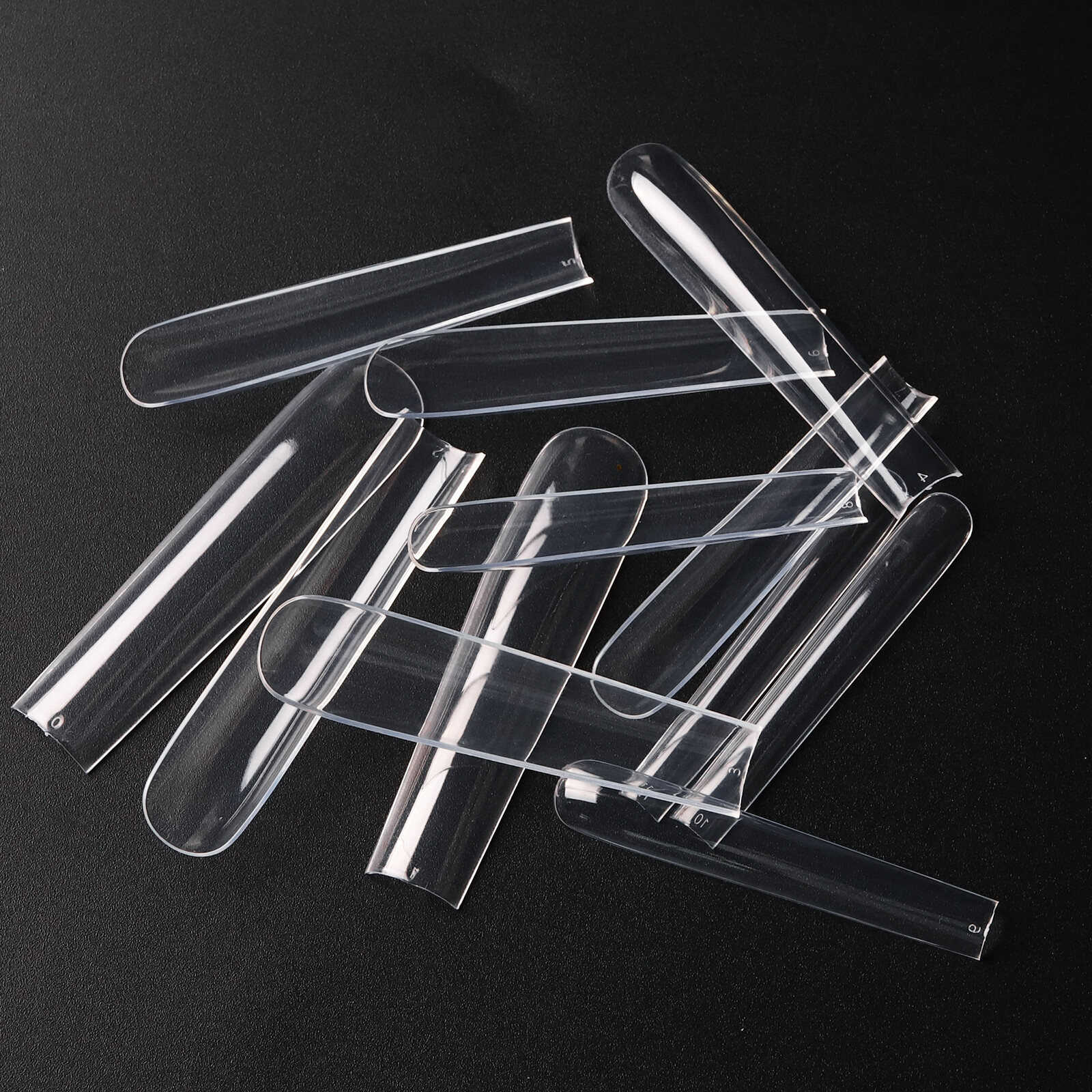 504 Pcs Extra Long Ballerina False Nail Tips Acrylic Coffin Full Cover for Nails