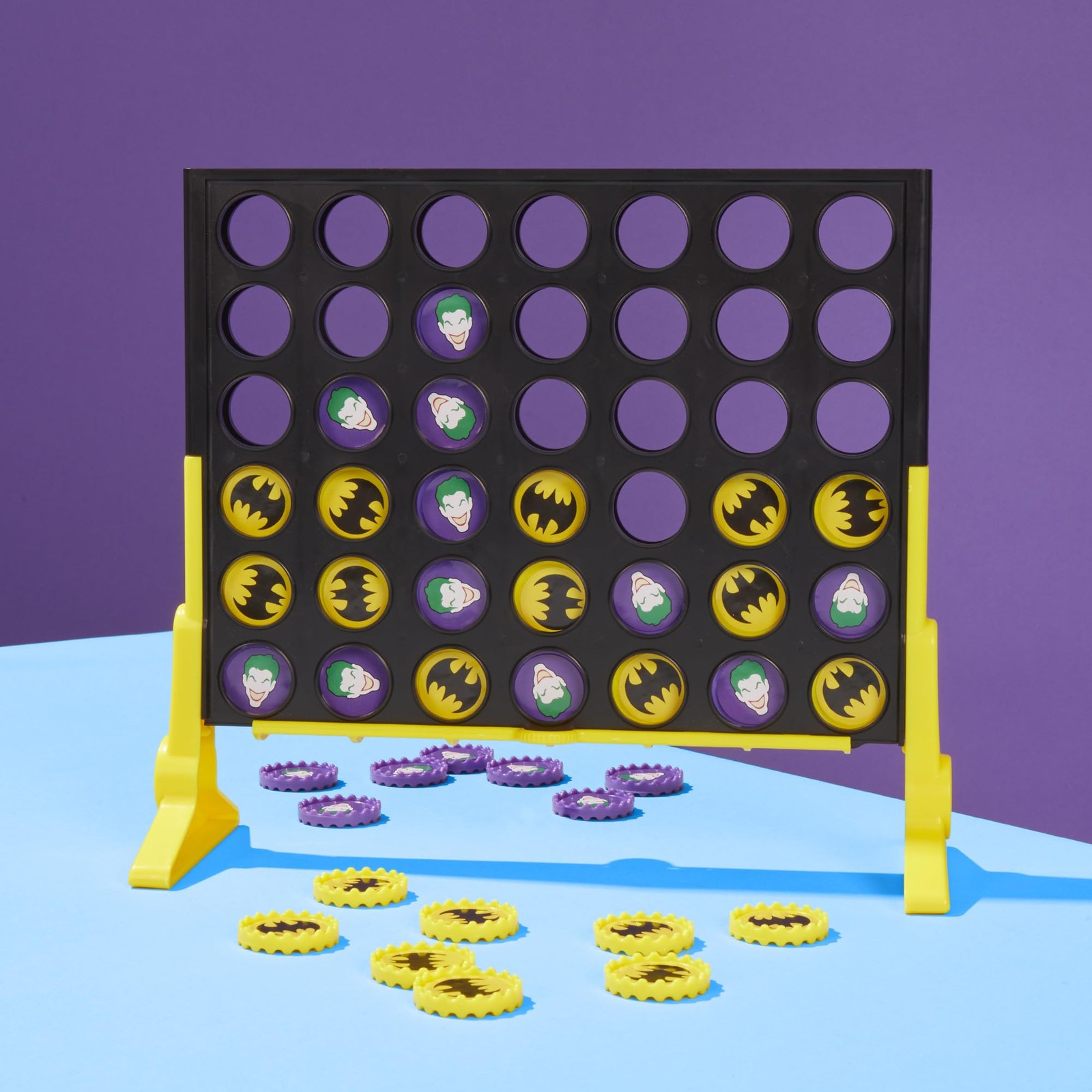 Connect 4 Batman Game | Batman-Themed 4 in a Row | Small, Not Applicable