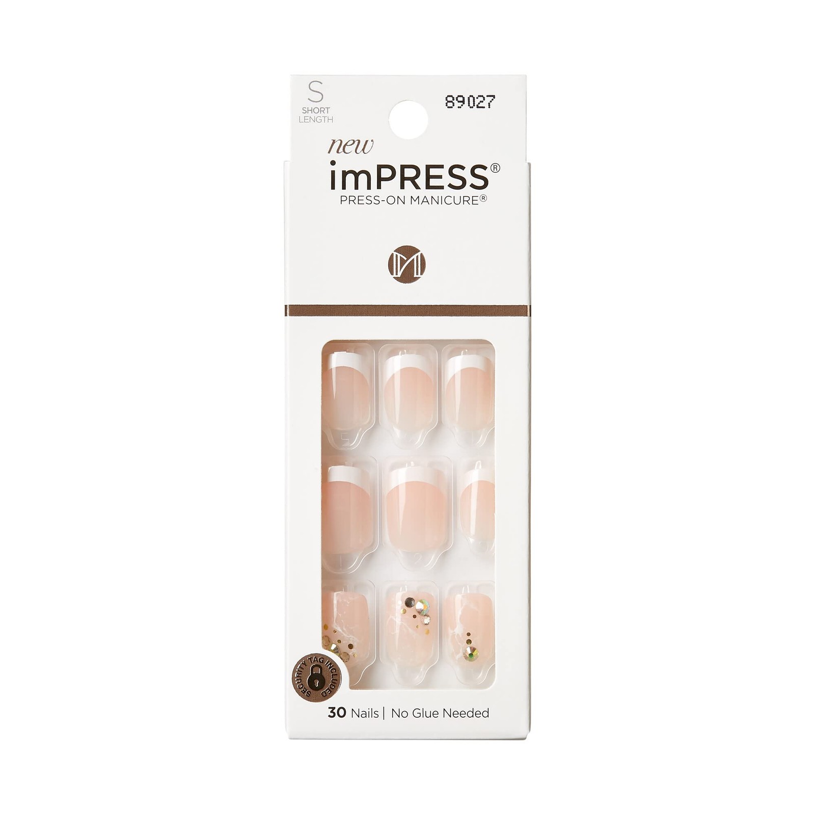 KISS ImPRESS Press-on Manicure 30 Nails Time Slip
