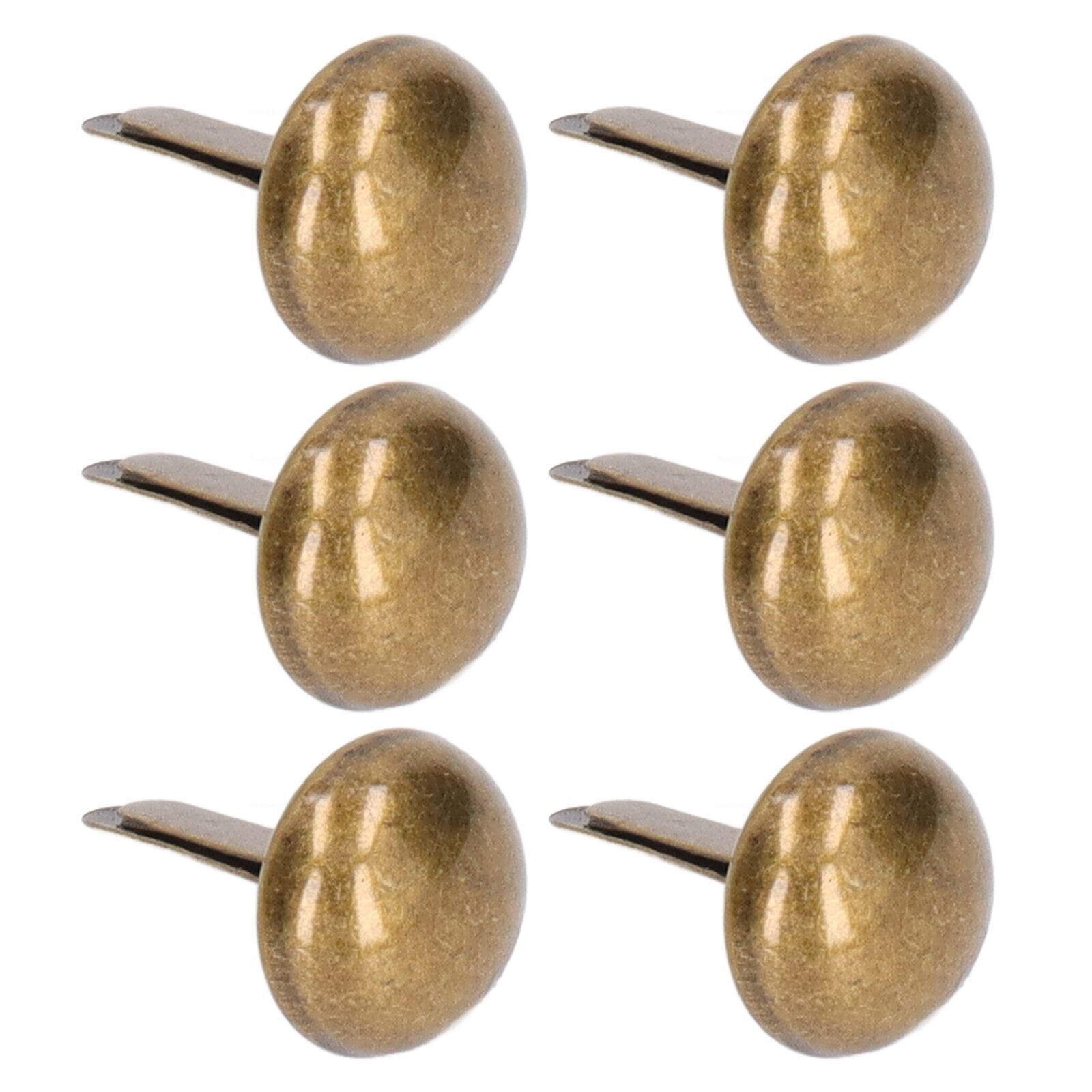 200Pcs Upholstery Tacks Bronze 0.3in Metal Plating Glossy Easy Installation