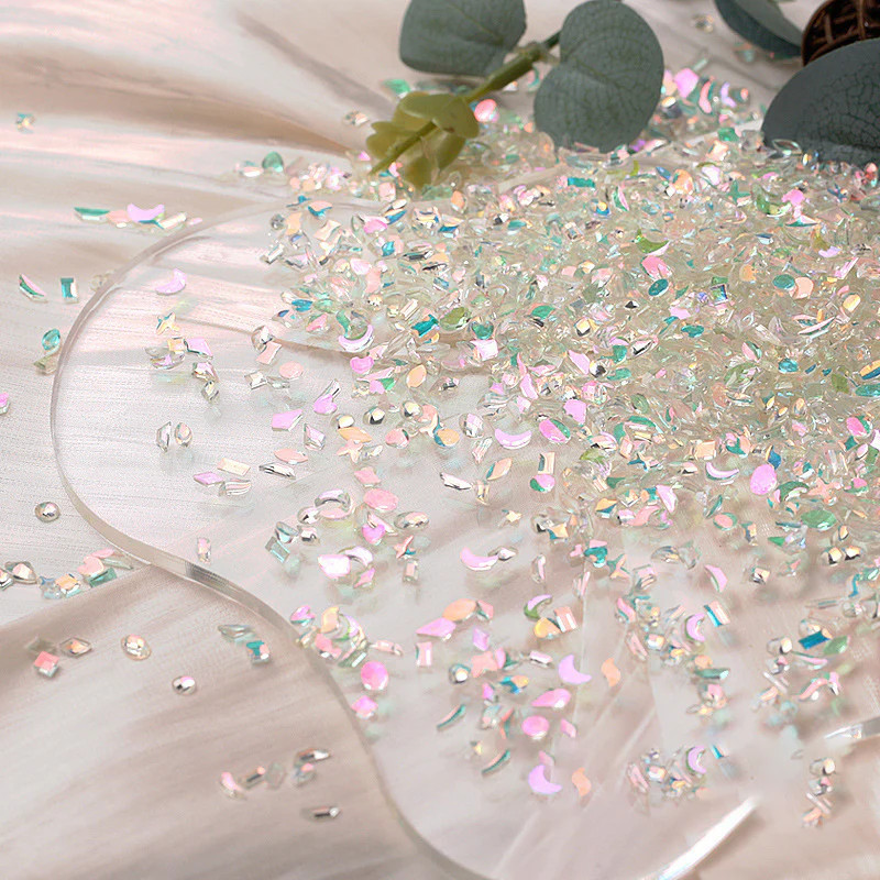 Mini Aurora Nail Rhinestones (50pieces)