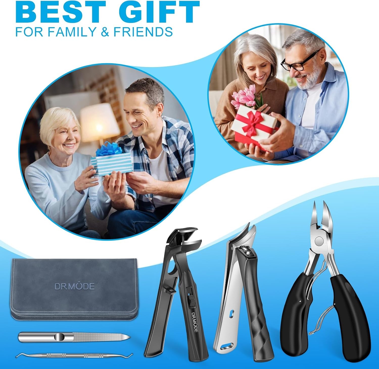 Toenail Clippers for Thick Nails, Seniors, Ingrown, Men, Women