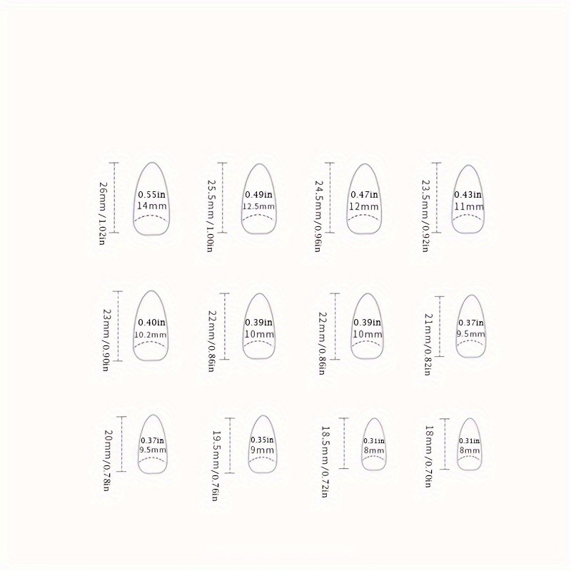 48Pcs-Pink Orange Ombre 3D Flower Almond Press on Nails Gold Beads Fake Tips