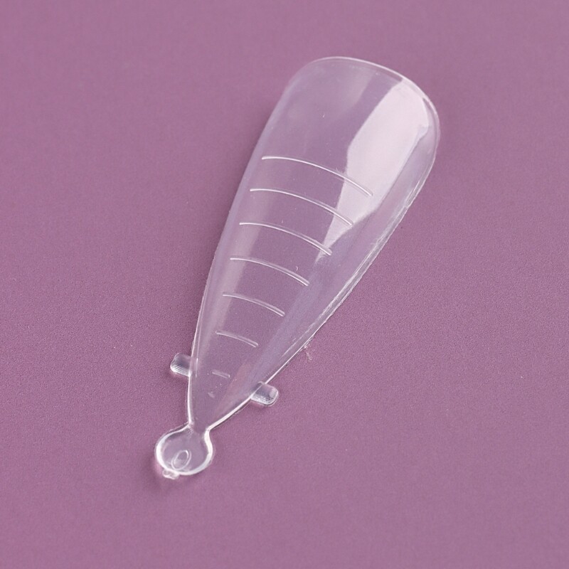 Nail Dual Forms for Poly Nail-Gel Clear Nail Mold for Builder Nail Gel-Extension