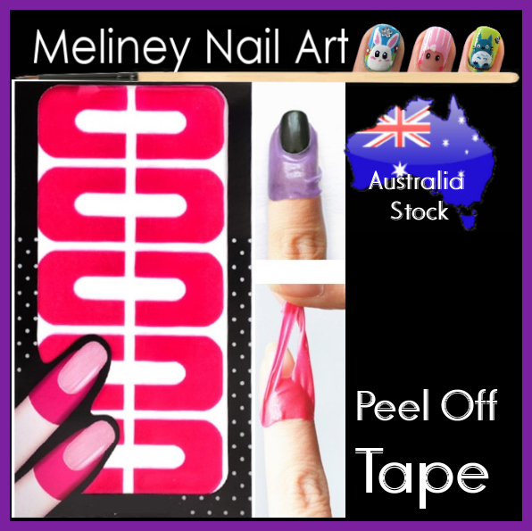 Peel off tape Nail Protector Polish Liquid Latex Nail Art Tool Sticker Adhesive