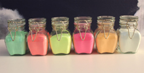 PINK GLOW IN THE DARK PIGMENT WATERBASED for ACRYLIC NAILS