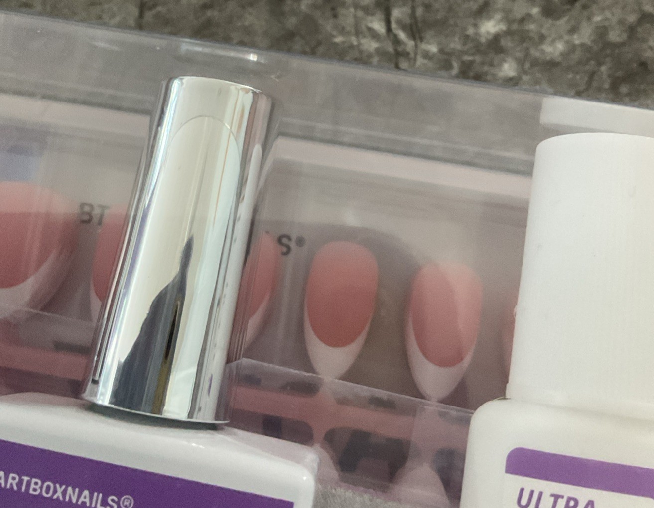 NIB BTARTBOX Short Almond X Coat Tips Press On Soft Gel Nails Kit 166 Pieces