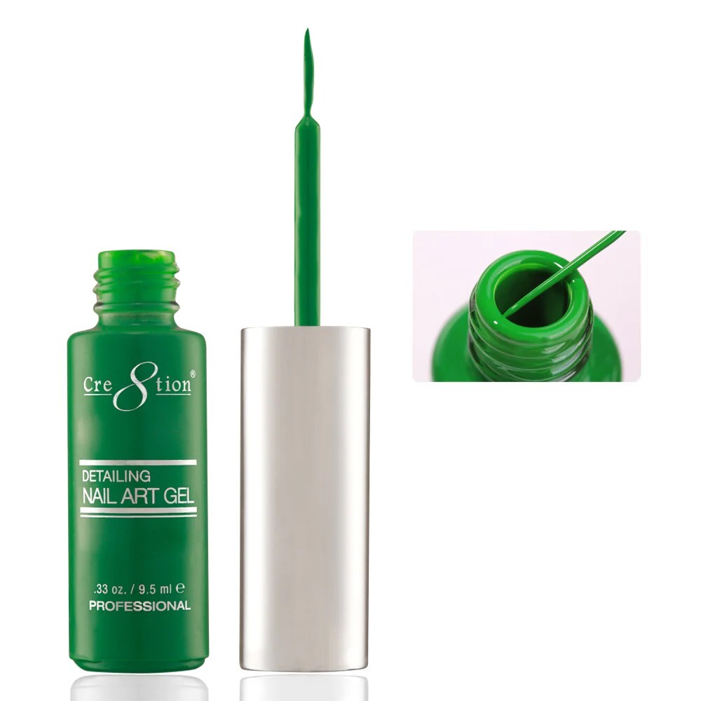 Cre8tion Detailing Nail Art Gel .33 Oz – #05 Green